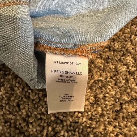 Veronica Beard denim button down - Picture 6 of 6